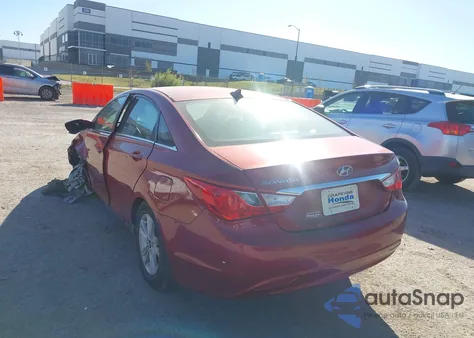 2013 Hyundai Sonata Gls from USA, damaged, VIN 5NPEB4AC8DH677516